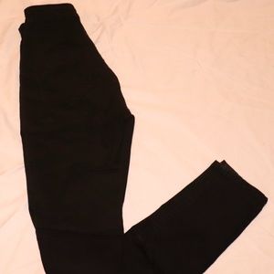 Black High-Waisted Jeans